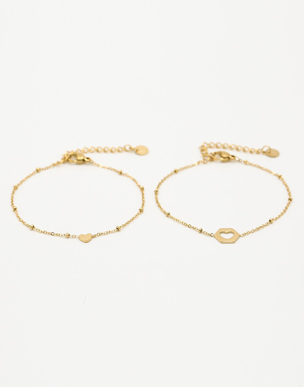 vriendschap sieraden armband love goudkleurig