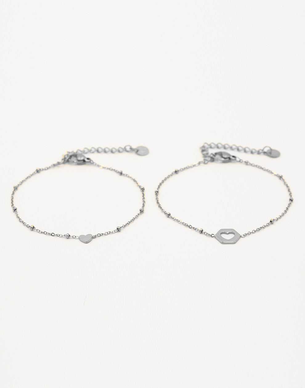 vriendschap sieraden armband love zilverkleurig