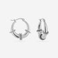 Hoops tribal zilverkleurig