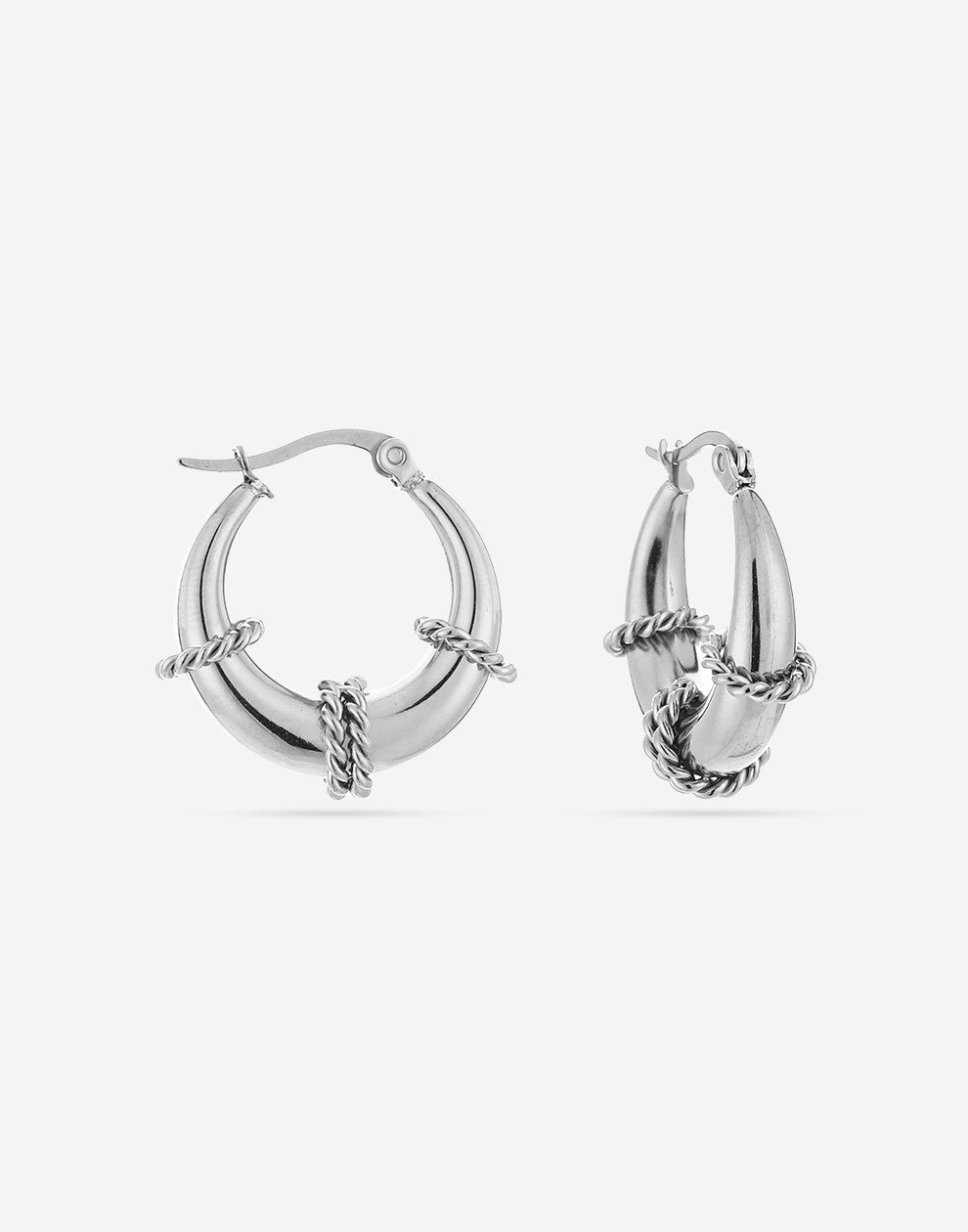 Hoops tribal zilverkleurig