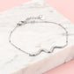 Armband slang zilverkleurig