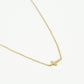 Ketting kruisje goudkleurig