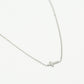 Ketting kruisje zilverkleurig