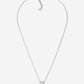 necklace vintage heart silver-colored