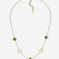 Ketting klavers parel groen