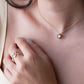 Ring open hartjes groot goudkleurig