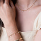 Bangle breed goudkleurig