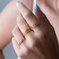 Ringen set goudkleurig