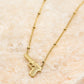 Balletjes ketting pistool goudkleurig