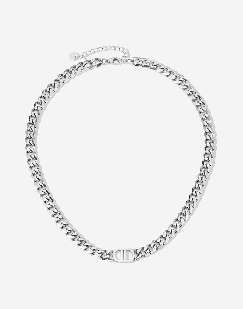 ketting goodlife chunky zilverkleurig