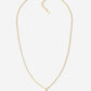 Lange ketting met hart goudkleurig