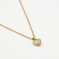 Lange ketting met hart goudkleurig
