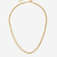 ketting goudkleurig bolletjes drielaags