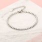 Tennis bracelet zilverkleurig