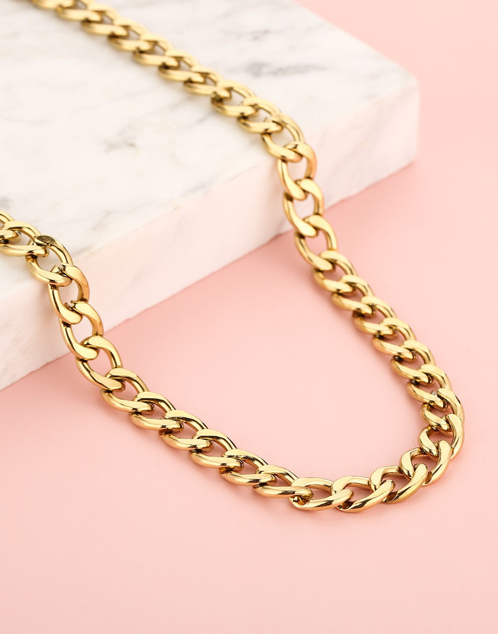 Schakelketting goudkleurig