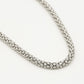 Slangen ketting zilverkleurig