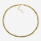 Slangen ketting goudkleurig
