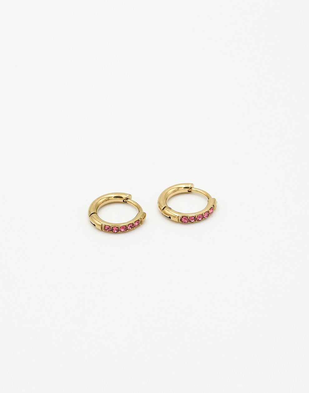 Creool strass roze