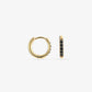 Creool strass zwart