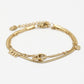 armband love goudkleurig