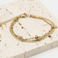 armband love goudkleurig
