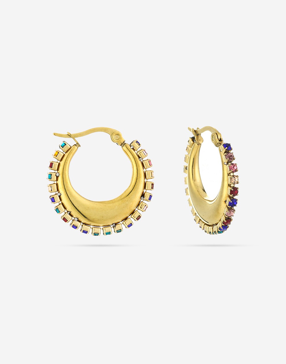 Hoops steentjes multi