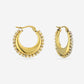 Hoops steentjes transparant