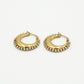 Hoops steentjes transparant