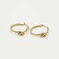 Hoops knoop goudkleurig