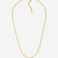 Ketting bolletjes goudkleurig