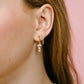 oorbellen ketting & parels goudkleurig
