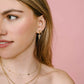 oorbellen ketting & parels goudkleurig