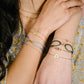 vriendschap sieraden armband love goudkleurig