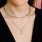 ketting zon zilverkleurig