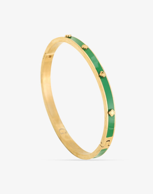 Bangle klavers groen