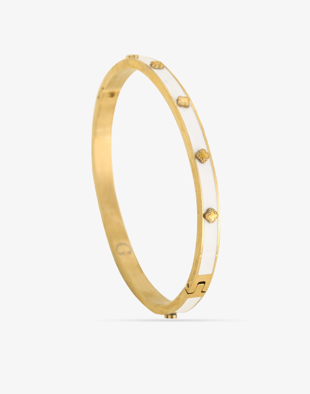 Bangle klavers wit