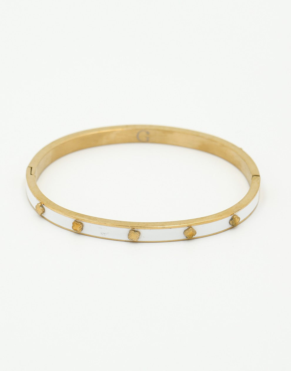 Bangle klavers wit