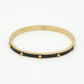 Bangle klavers zwart