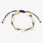 schelpenarmband zwart