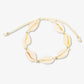 schelpenarmband beige