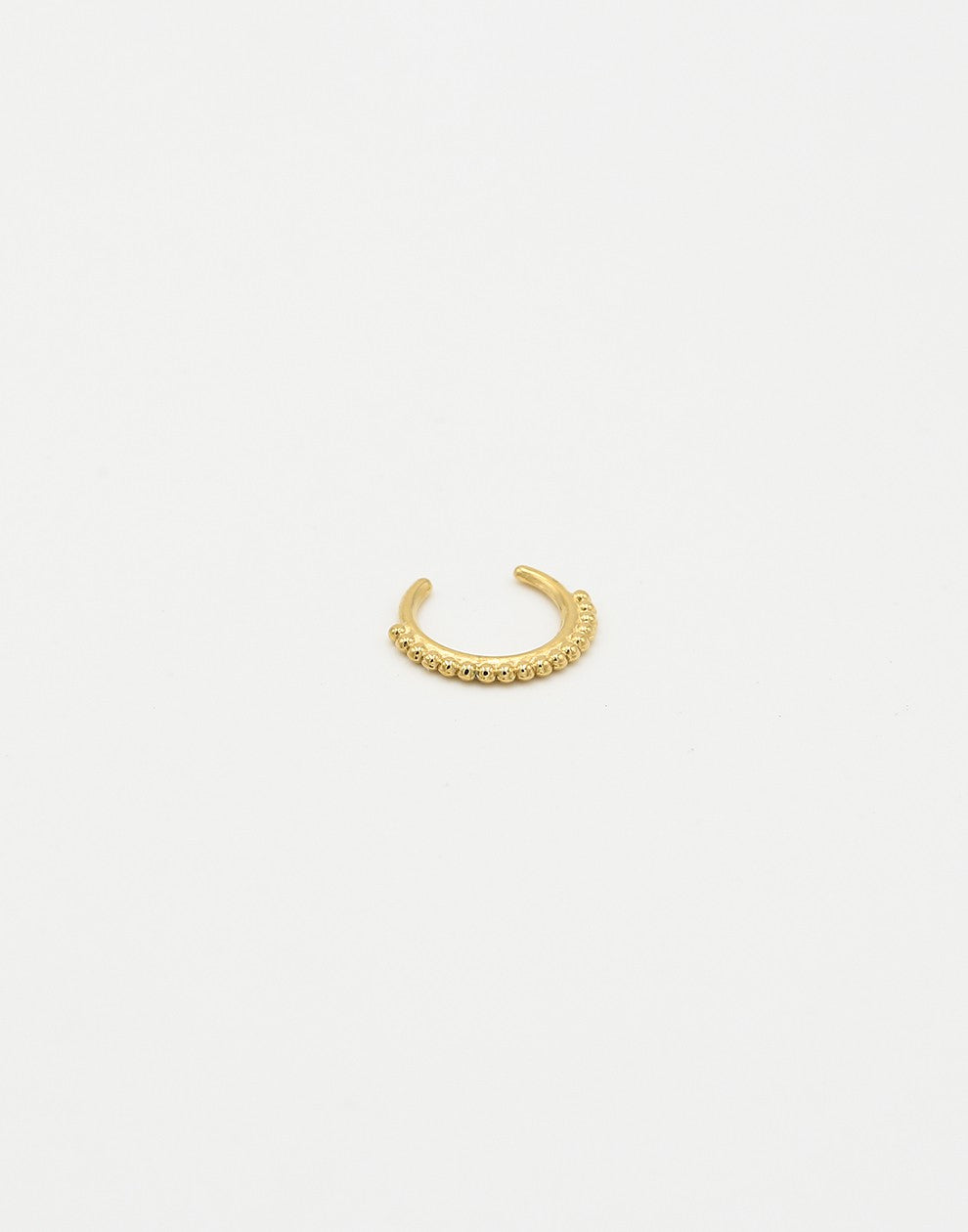earcuff bolletjes goudkleurig