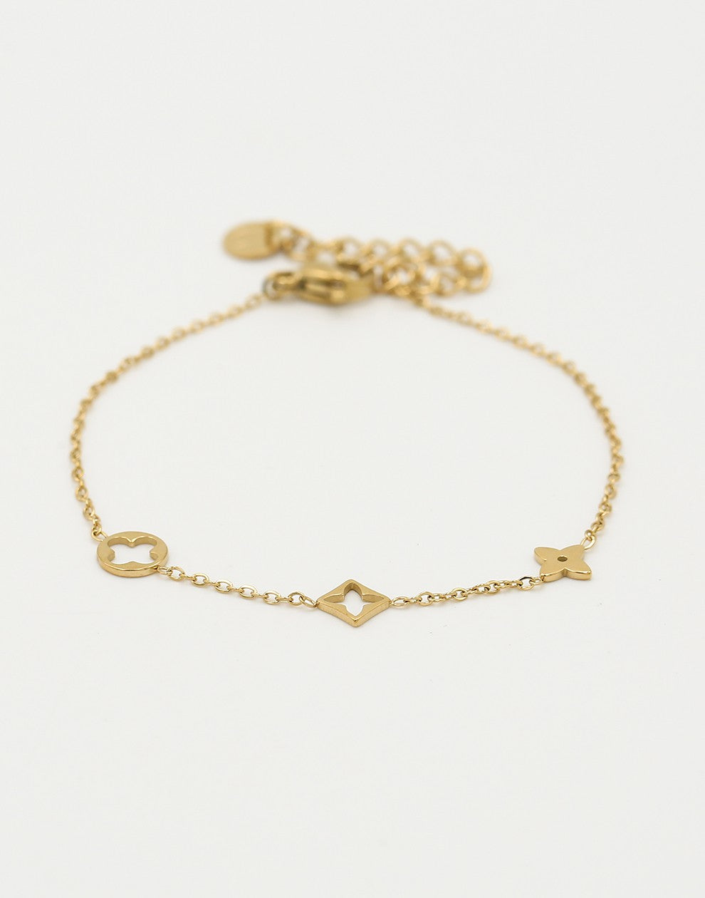 armband symbolen goudkleurig