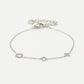 armband symbolen zilverkleurig