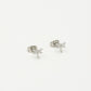 dragonfly studs silver-colored