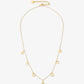 ketting hangende symbolen goudkleurig