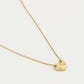 ketting glinster hartje goudkleurig