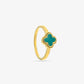 Klaver ring groen