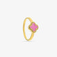 Klaver ring pink