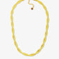 gevlochten snake ketting goudkleurig