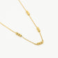 Ketting triple balls gold